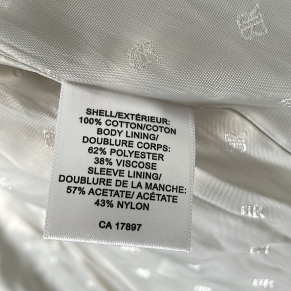 NWT Banana Republic Water Resistant Trench Coat - Picture 6 of 11